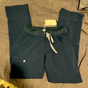 XXS/T dark harbor straight leg scrub pants NWT